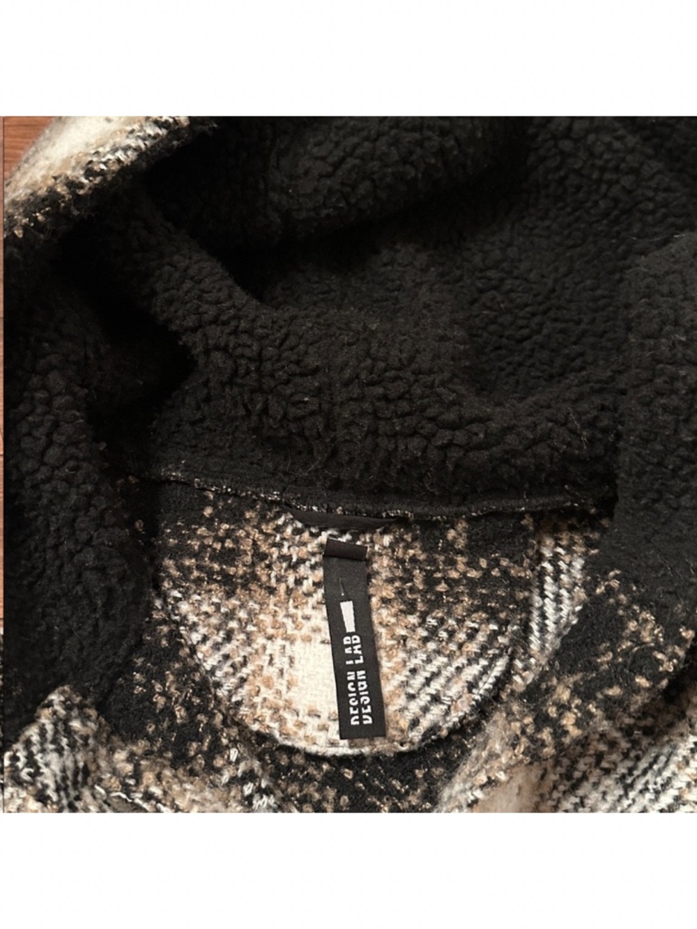 Design Lab fall shacket. Large - Picture 6 of 6